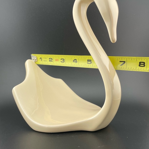 Vintage, Ceramic Swan Towel Holder by Nova Designs - Picture 6 of 6